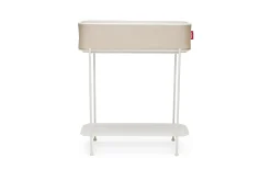 Fatboy Adoreganizer Table d’appoint multifonctionnelle, beige, 65.5x29x76.5 cm
