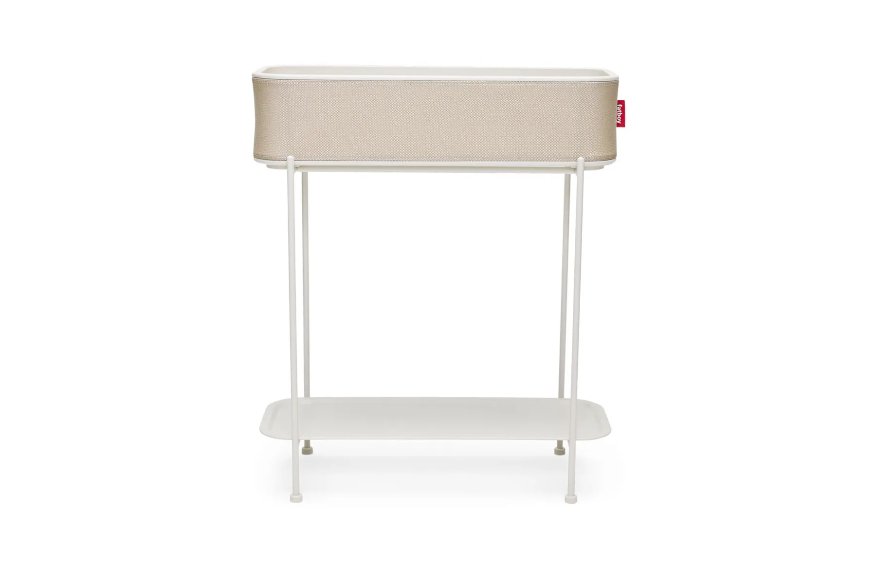 Fatboy Adoreganizer Table d’appoint multifonctionnelle, beige, 65.5x29x76.5 cm