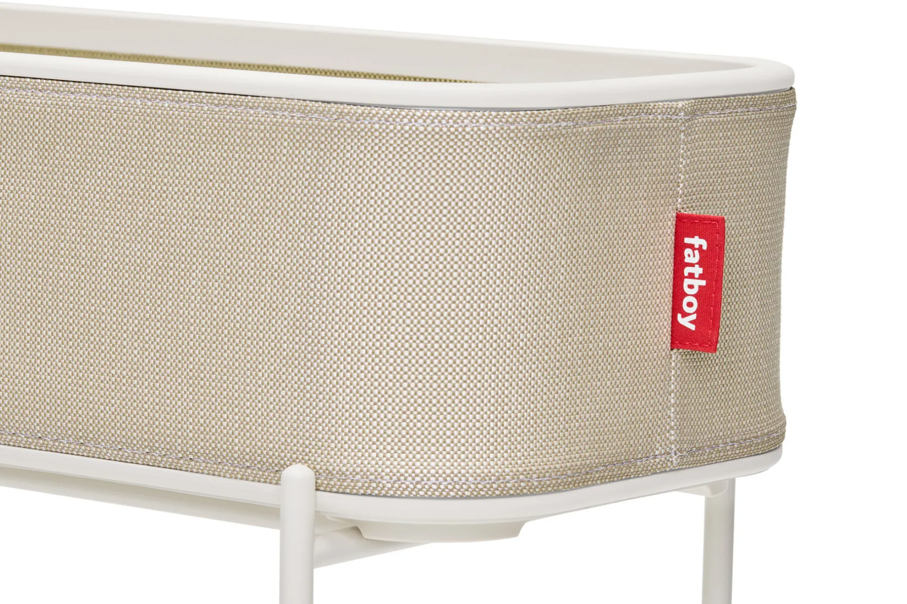 Fatboy Adoreganizer Table d’appoint multifonctionnelle, beige, 65.5x29x76.5 cm
