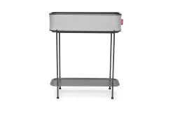Fatboy Adoreganizer Table d’appoint multifonctionnelle, gris, 65.5x29x76.5 cm