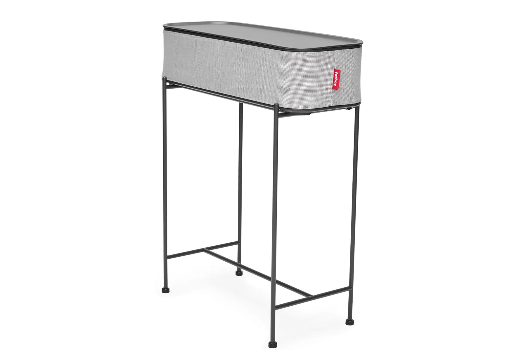 Fatboy Adoreganizer Table d’appoint multifonctionnelle, gris, 65.5x29x76.5 cm