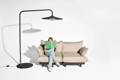 Fatboy Archigrande Lampe sur pied d’extérieur, black, 180x84x233 cm