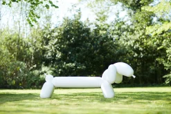 Fatboy Attackle! Petit banc de jardin, blanc, 195x55x77.5 cm