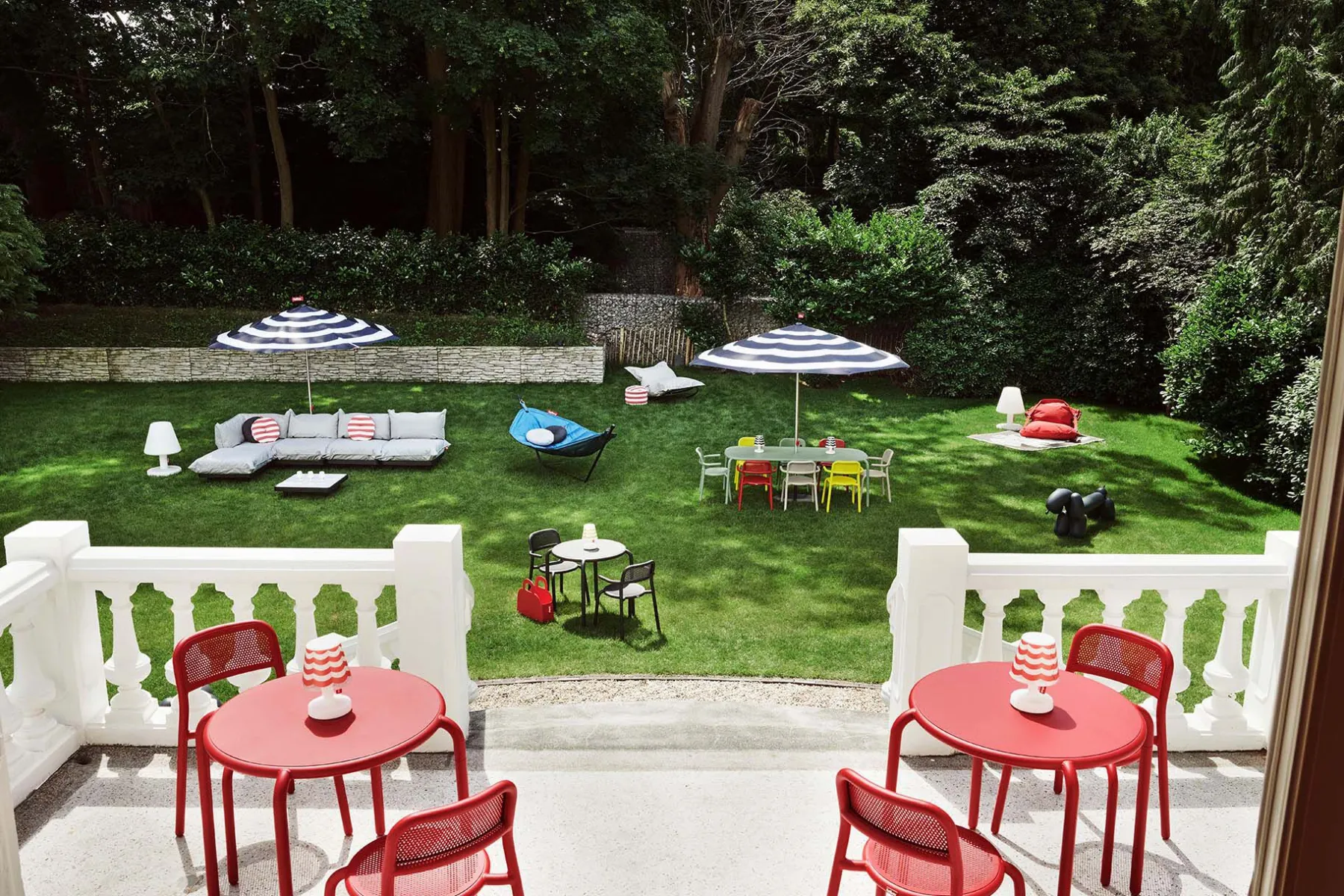 Fatboy Attackle! Petit banc de jardin, , 195x55x77.5 cm