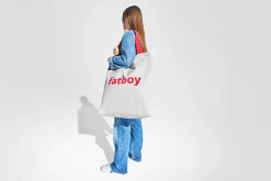 Fatboy Baggy-Bag Sac en coton, blanc, 61x55 cm