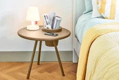 Fatboy Bakkes Table d’appoint, marron, 60x60x49 cm