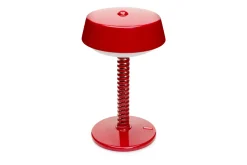 Fatboy Bellboy Lampe de table sans fil, rouge, 18x18x30 cm