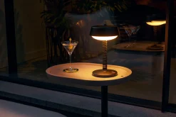 Fatboy Bellboy Lampe de table sans fil, black, 18x18x30 cm