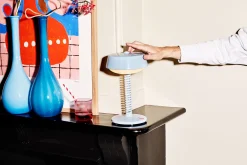 Fatboy Bellboy Lampe de table sans fil, bleu, 18x18x30 cm