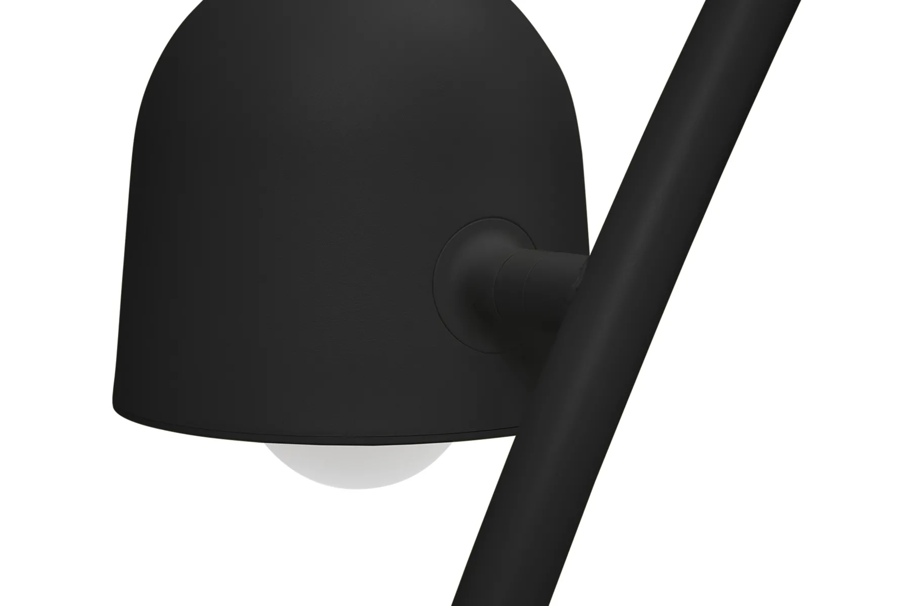 Fatboy Big Lebow Arc lamp, black, 186x234 cm