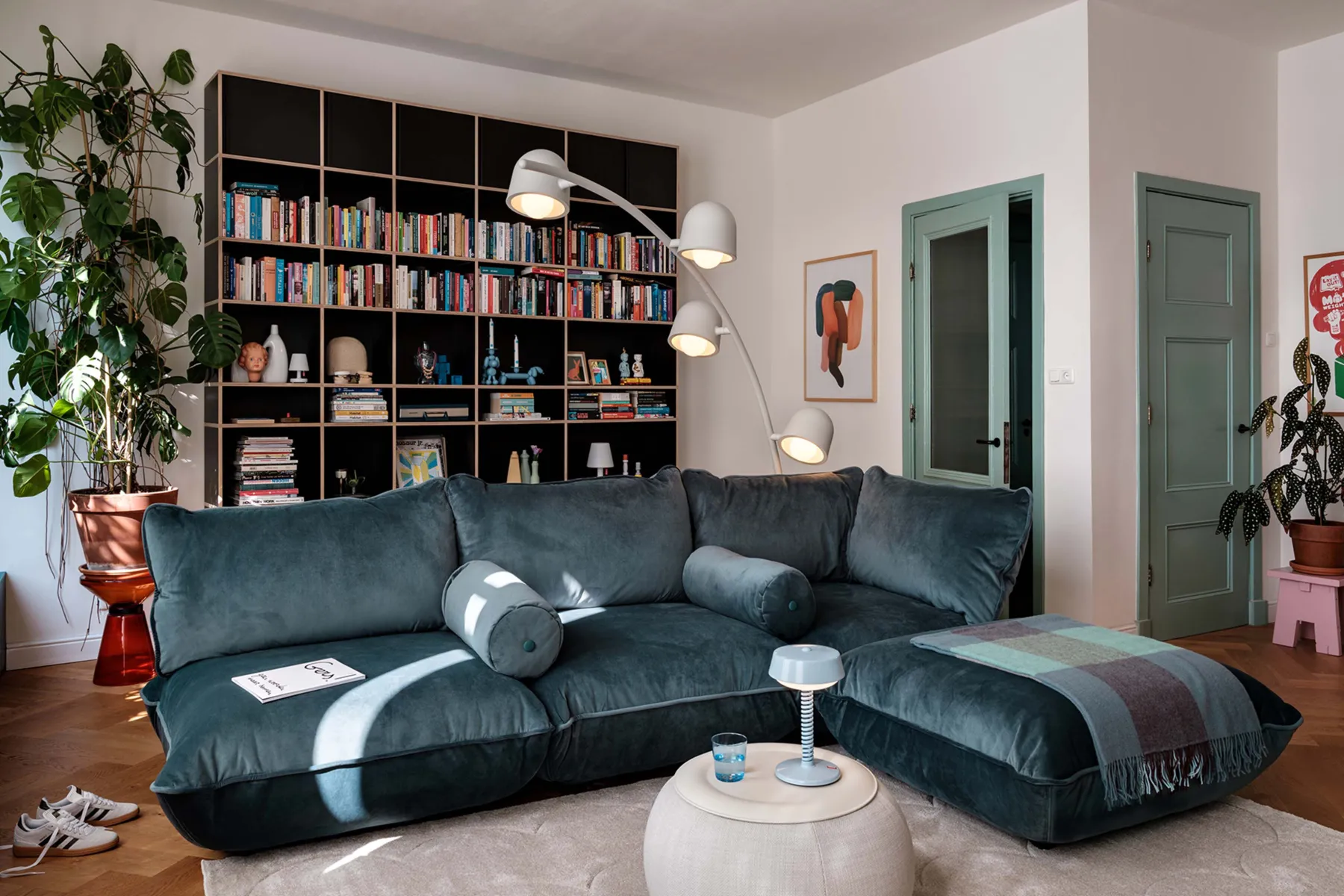 Fatboy Big Lebow Arc lamp, 186x234 cm