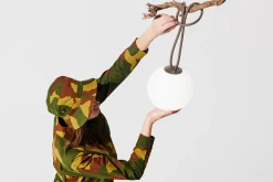 Fatboy Bolleke Lampe rechargeable, marron, 20x20x20 cm