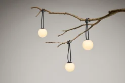 Fatboy Bolleke Mini set (3 pcs) Petites lampes rechargeables, black, 12x12 cm