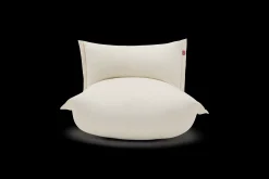 Fatboy BonBaron Slim Boucle Fauteuil lounge, beige, 102x85x75 cm