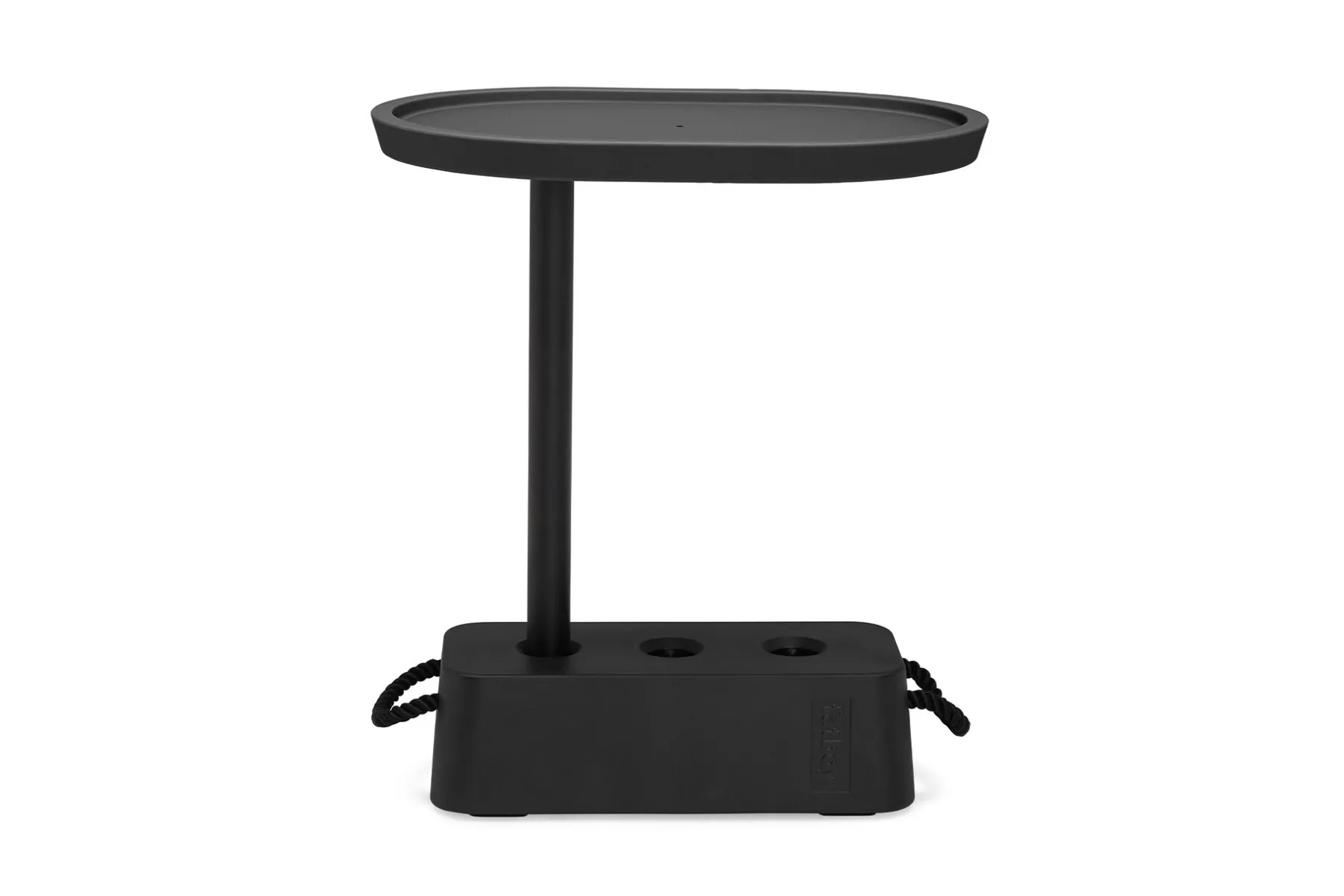 Fatboy Brick Table Table d’appoint d’extérieur, black, 56x39x63.5 cm