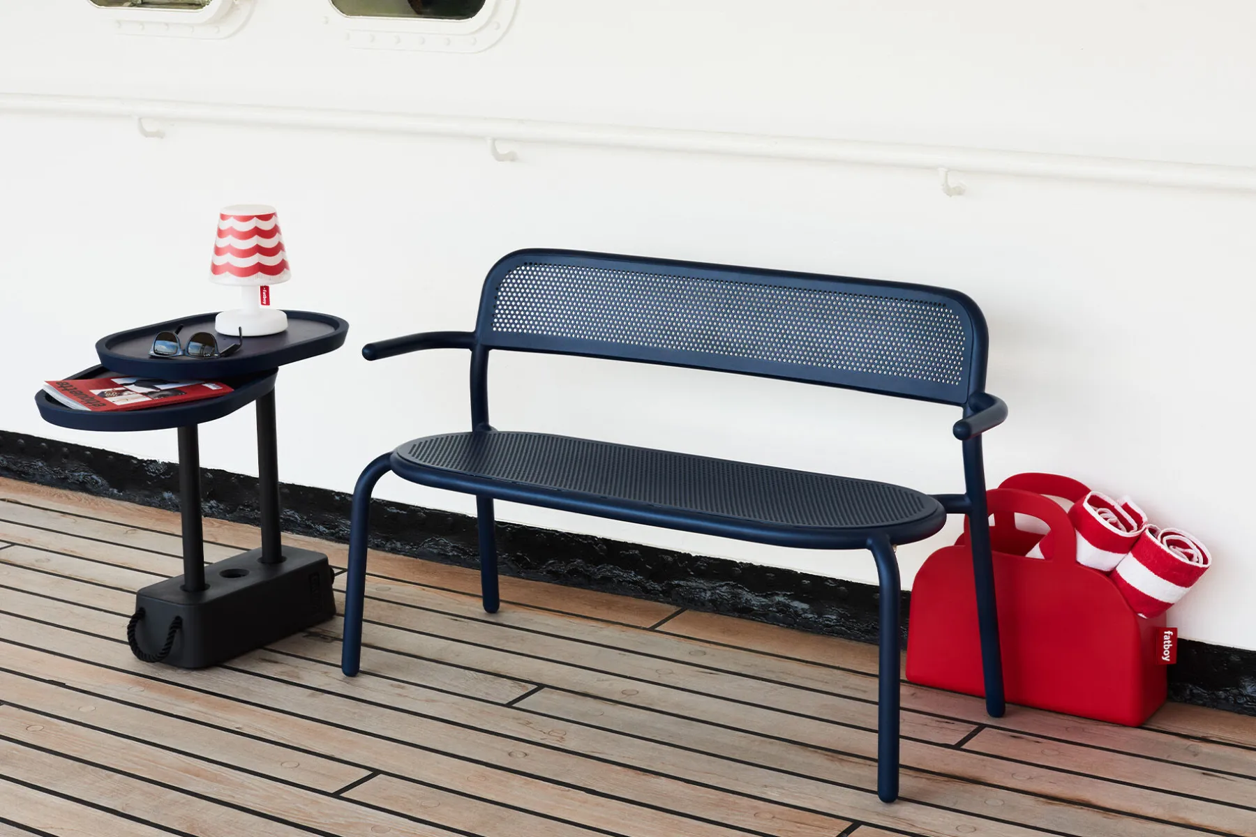 Fatboy Brick's Buddy Table supplémentaire pour Brick Table, black, 56x39x69.05 cm