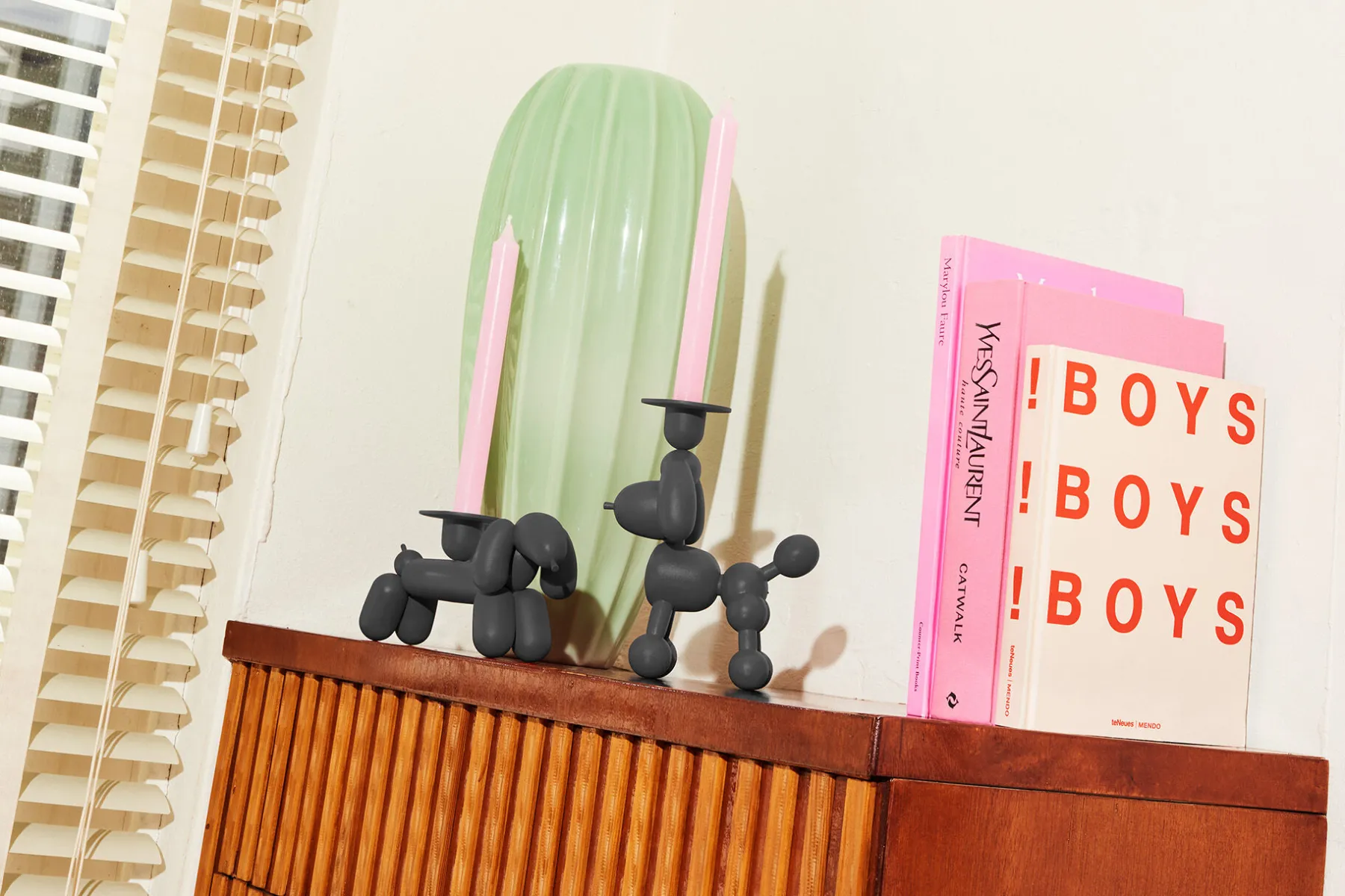 Fatboy Can-Dolly Bougeoir, black, 16x9.5x20.5 cm