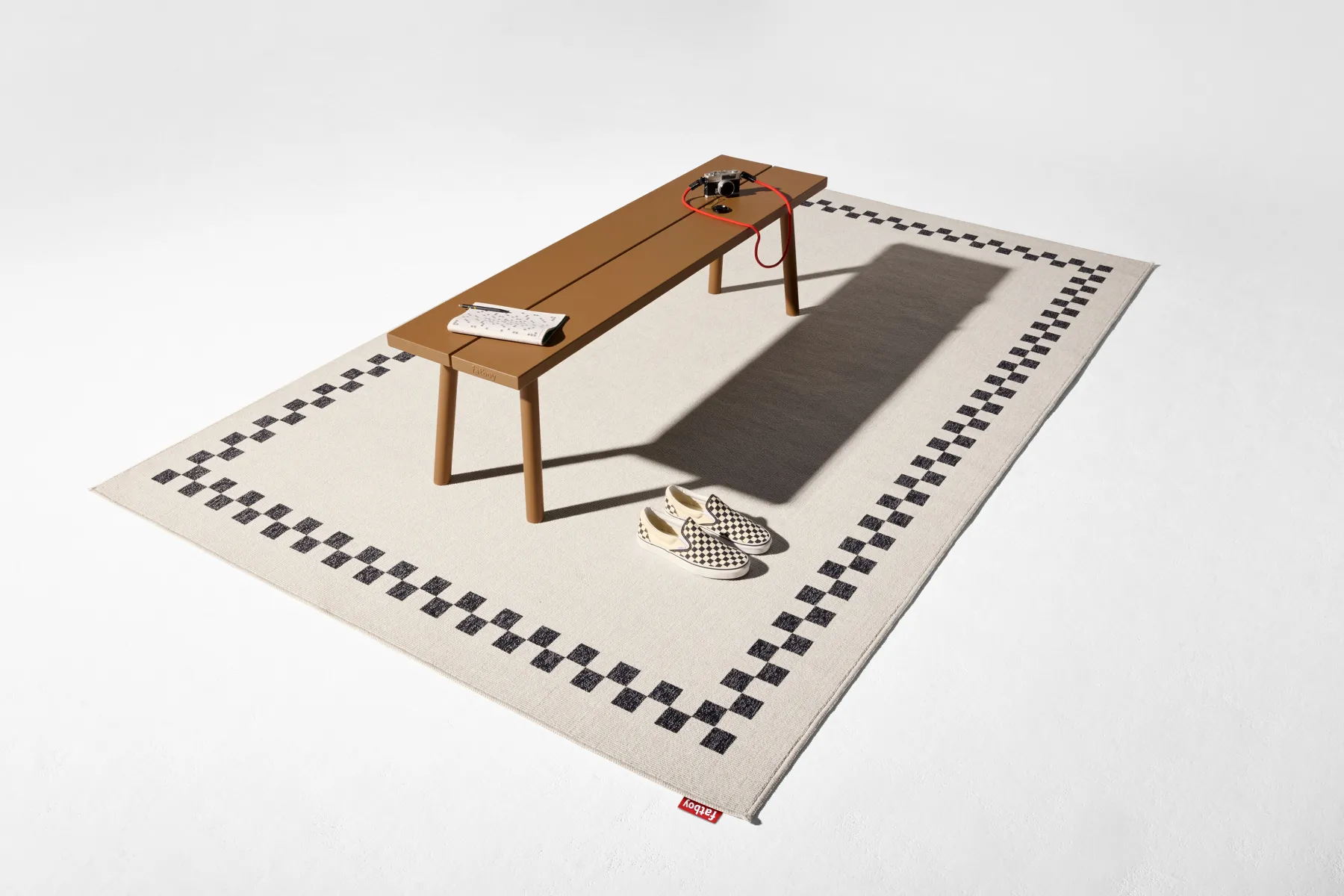 Fatboy Carpretty Grand Tapis d’extérieur, beige, 300x200 cm