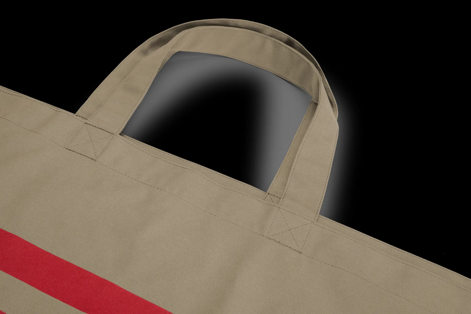 Fatboy Carry-Too-Much-Bag Canvas Grand sac en toile, gris, 70x50 cm