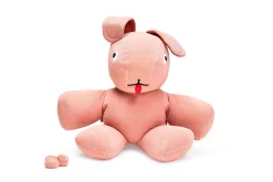 Fatboy Co9 XS Teddy Lapin en peluche, rose, 180x150x50 cm