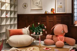 Fatboy Co9 XS Teddy Lapin en peluche, rose, 180x150x50 cm