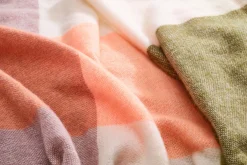 Fatboy Colour Blend Blanket Couverture en laine, orange, 130x185 cm