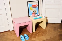 Fatboy Concrete Seat Tabouret d’extérieur, beige, 40x50x43 cm