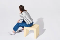 Fatboy Concrete Seat Tabouret d’extérieur, beige, 40x50x43 cm
