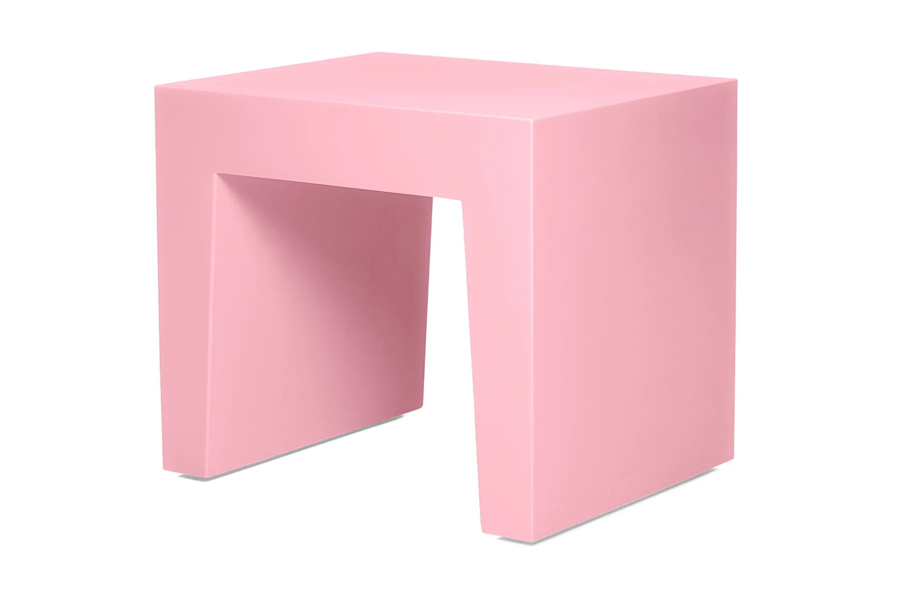 Fatboy Concrete Seat Tabouret d’extérieur, rose, 40x50x43 cm