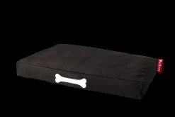 Fatboy Doggielounge L Canvas Grand coussin pour chien, black, 80x120x15 cm