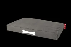Fatboy Doggielounge L Canvas Grand coussin pour chien, gris, 80x120x15 cm