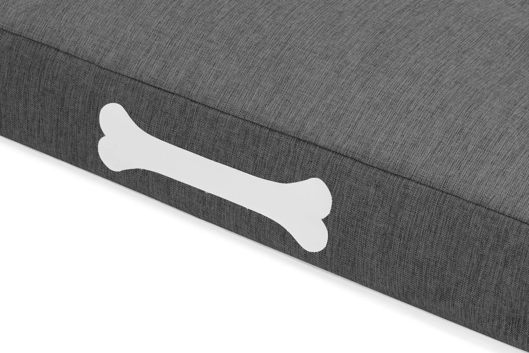 Fatboy Doggielounge Olefin Small Paniers chien, gris, 60x78x14 cm