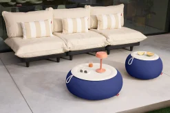 Fatboy Dumpty Outdoor Tables basses d'extérieur, bleu, 78x78x21 cm