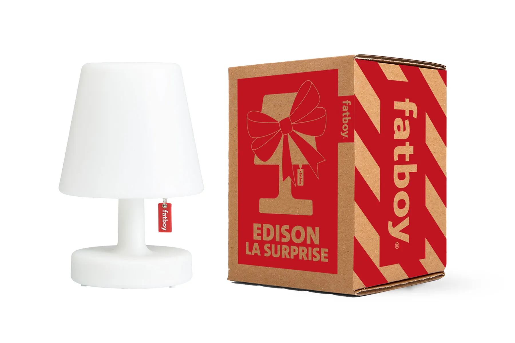 Fatboy Edison La Surprise Petite lampe de table rechargeable, 9.7x9.7x15 cm