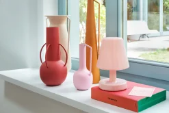 Fatboy Edison The Ambiance Lampe rechargeable, rose, 16.5x16.5x25.3 cm
