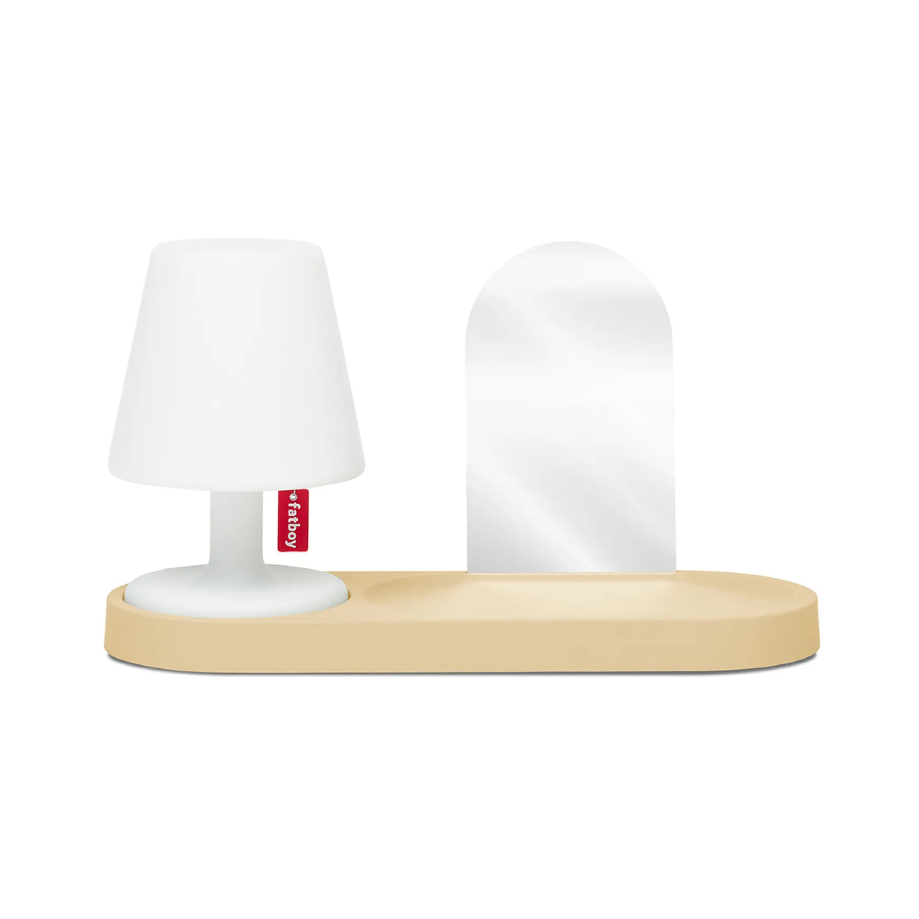 Fatboy Edison the Petit + Residence Étagère murale avec Edison the Petit, beige,cm