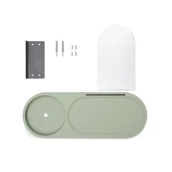 Fatboy Edison the Petit Residence Étagère murale pour Edison the Petit, vert, 46x17.5x25.1 cm