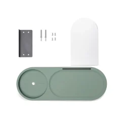 Fatboy Edison the Petit Residence Étagère murale pour Edison the Petit, vert, 46x17.5x25.1 cm