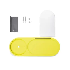 Fatboy Edison the Petit Residence Étagère murale pour Edison the Petit, jaune, 46x17.5x25.1 cm
