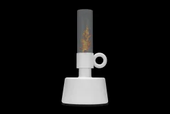 Fatboy Flamtastique Lampe à huile pour l’extérieur, blanc, 58.5x115.5 cm