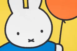 Fatboy Flying Carpet x Miffy Tapis de jeu Miffy, jaune, 180x140 cm