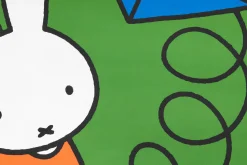 Fatboy Flying Carpet x Miffy Tapis de jeu Miffy, vert, 180x140 cm