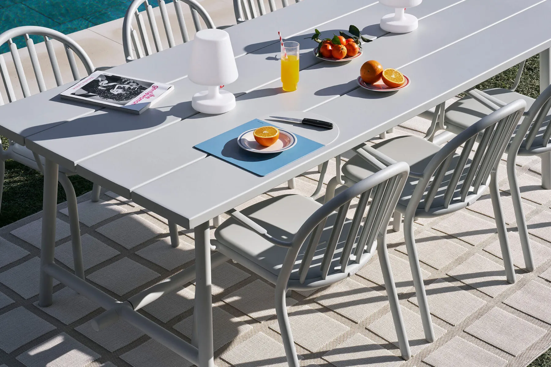 Fatboy Fred's Armchair Chaise de jardin avec accoudoirs, 60x59.5x80.5 cm