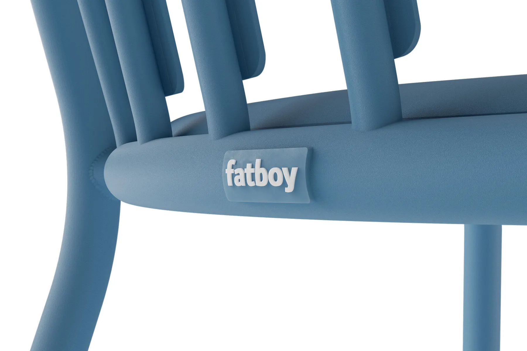 Fatboy Fred's Armchair Chaise de jardin avec accoudoirs, bleu, 60x59.5x80.5 cm