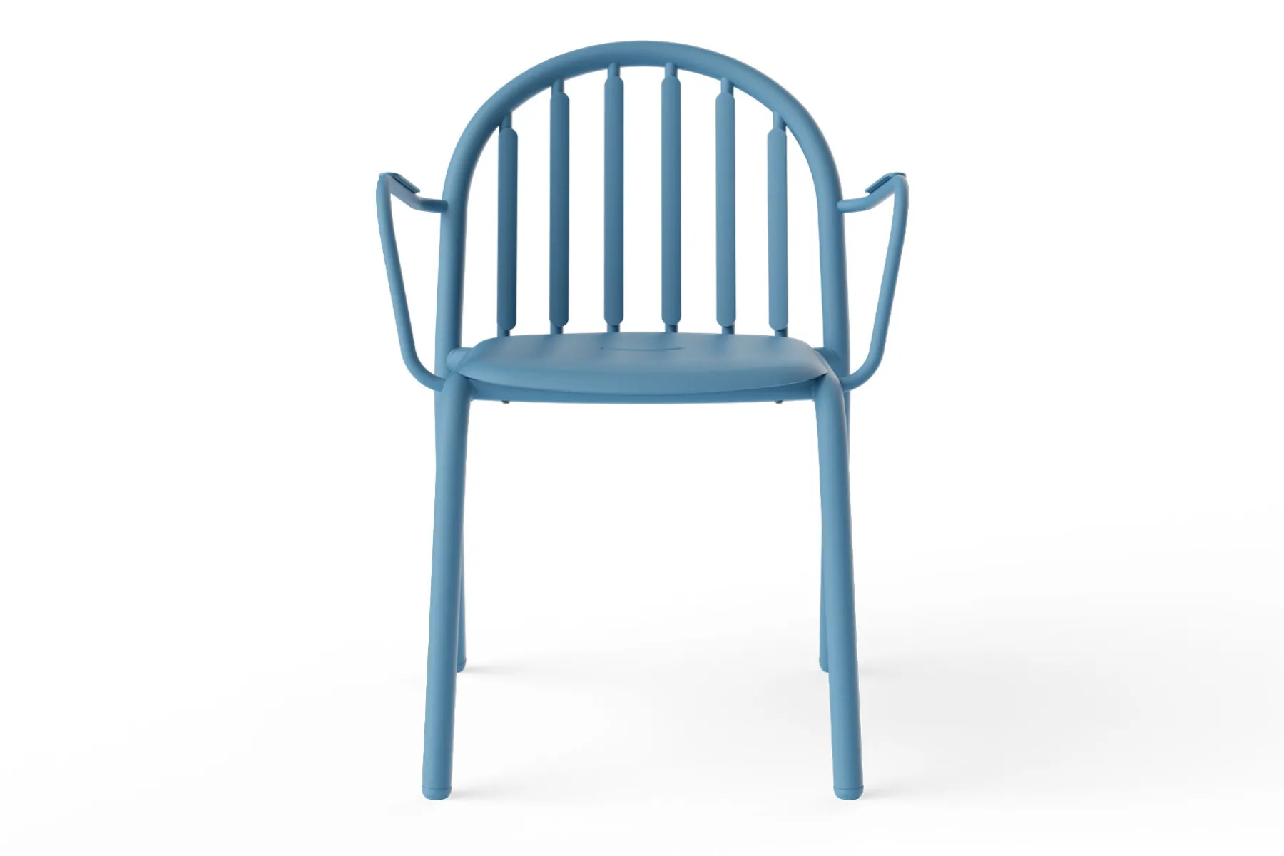 Fatboy Fred's Armchair Chaise de jardin avec accoudoirs, bleu, 60x59.5x80.5 cm