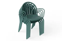 Fatboy Fred's Armchair Chaise de jardin avec accoudoirs, vert, 60x59.5x80.5 cm