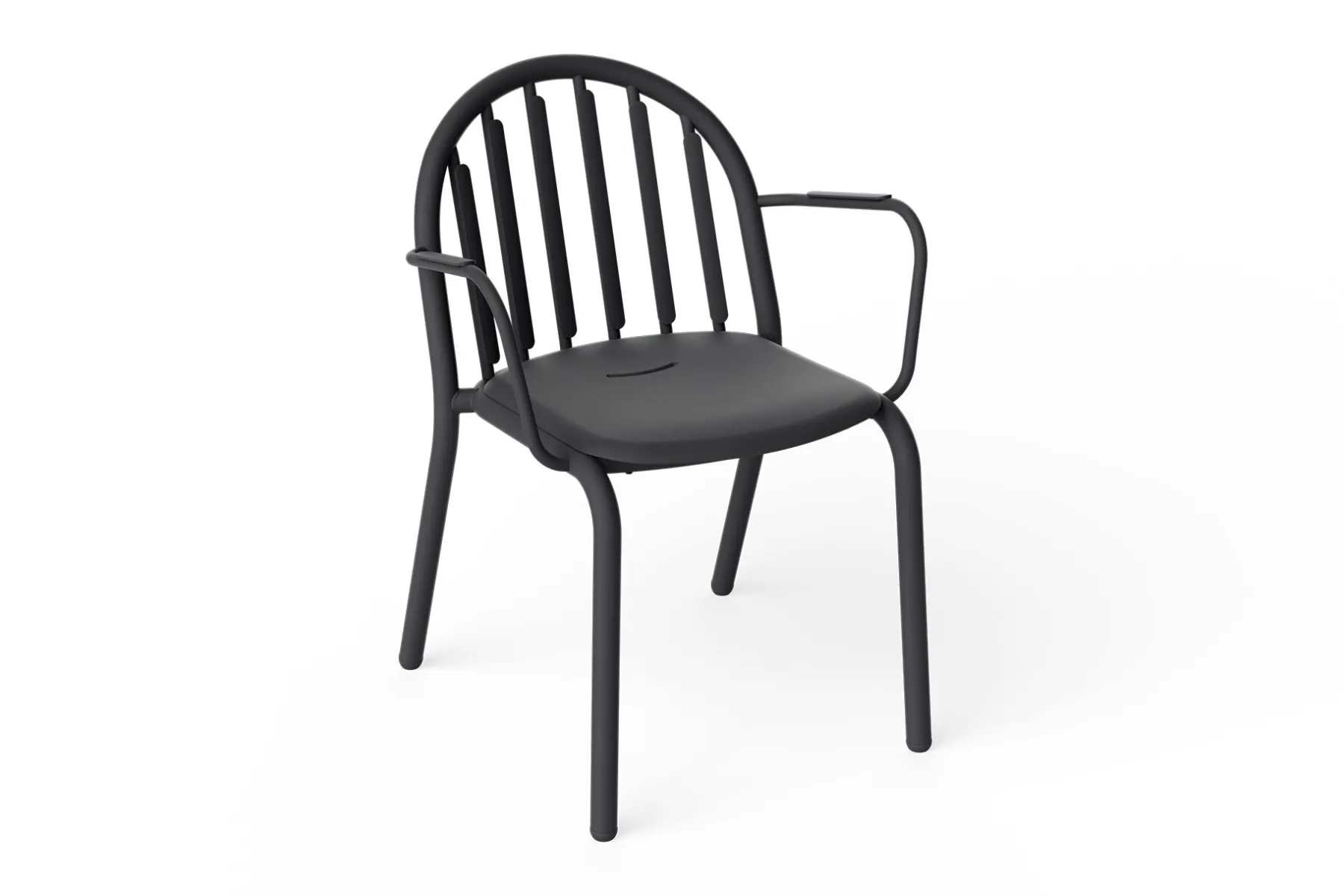 Fatboy Fred's Armchair Chaise de jardin avec accoudoirs, black, 60x59.5x80.5 cm