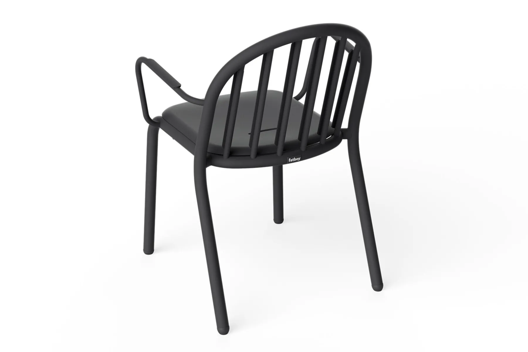 Fatboy Fred's Armchair Chaise de jardin avec accoudoirs, black, 60x59.5x80.5 cm