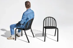 Fatboy Fred's Armchair Chaise de jardin avec accoudoirs, black, 60x59.5x80.5 cm