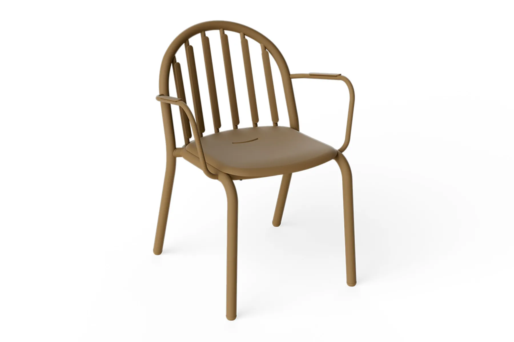 Fatboy Fred's Armchair Chaise de jardin avec accoudoirs, marron, 60x59.5x80.5 cm